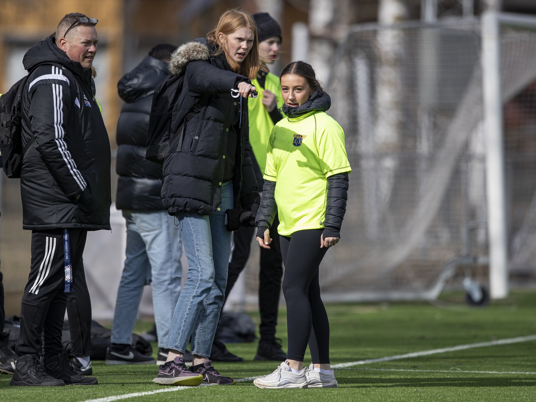 BERG, SVERIGE - 2 APRIL 2022 : Domare Sofia Nilsson El Zelah under träningsmatchen i Fotboll mellan Ljungsbro och Malmslätt på Kungsbrohov den 2 april i Berg (Foto: Ted Malm) 



Nyckelord : Malmslätts AIK, MAIK, Malmslätt, Ljungsbro 

(Foto: Ted Malm, +46708372198)